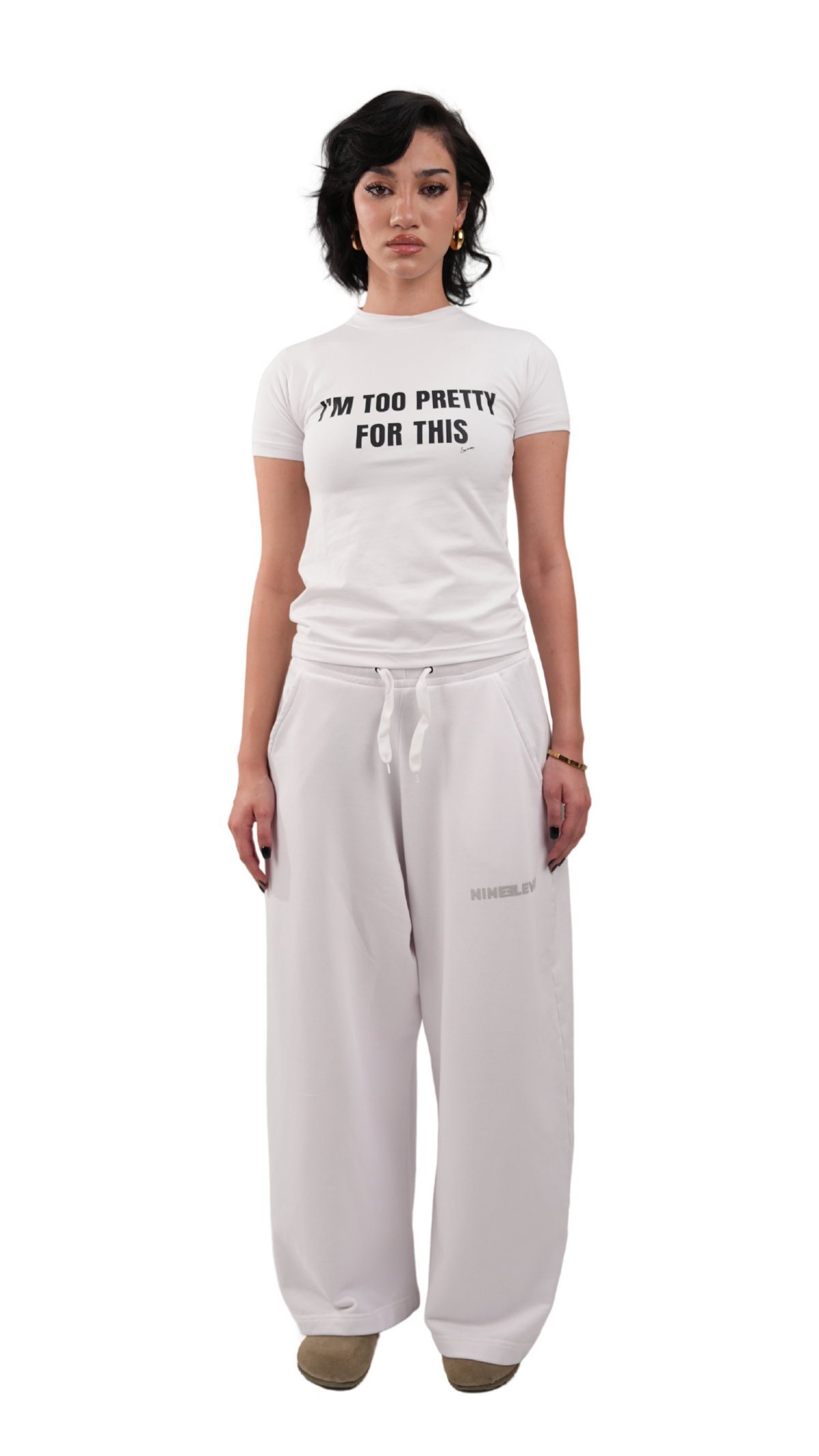 WHITE FAM CLUB - Baby Tee