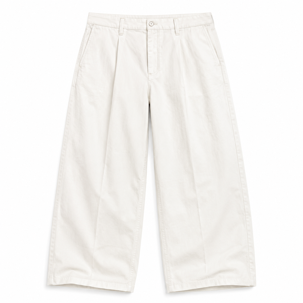 Cream Utility Pants