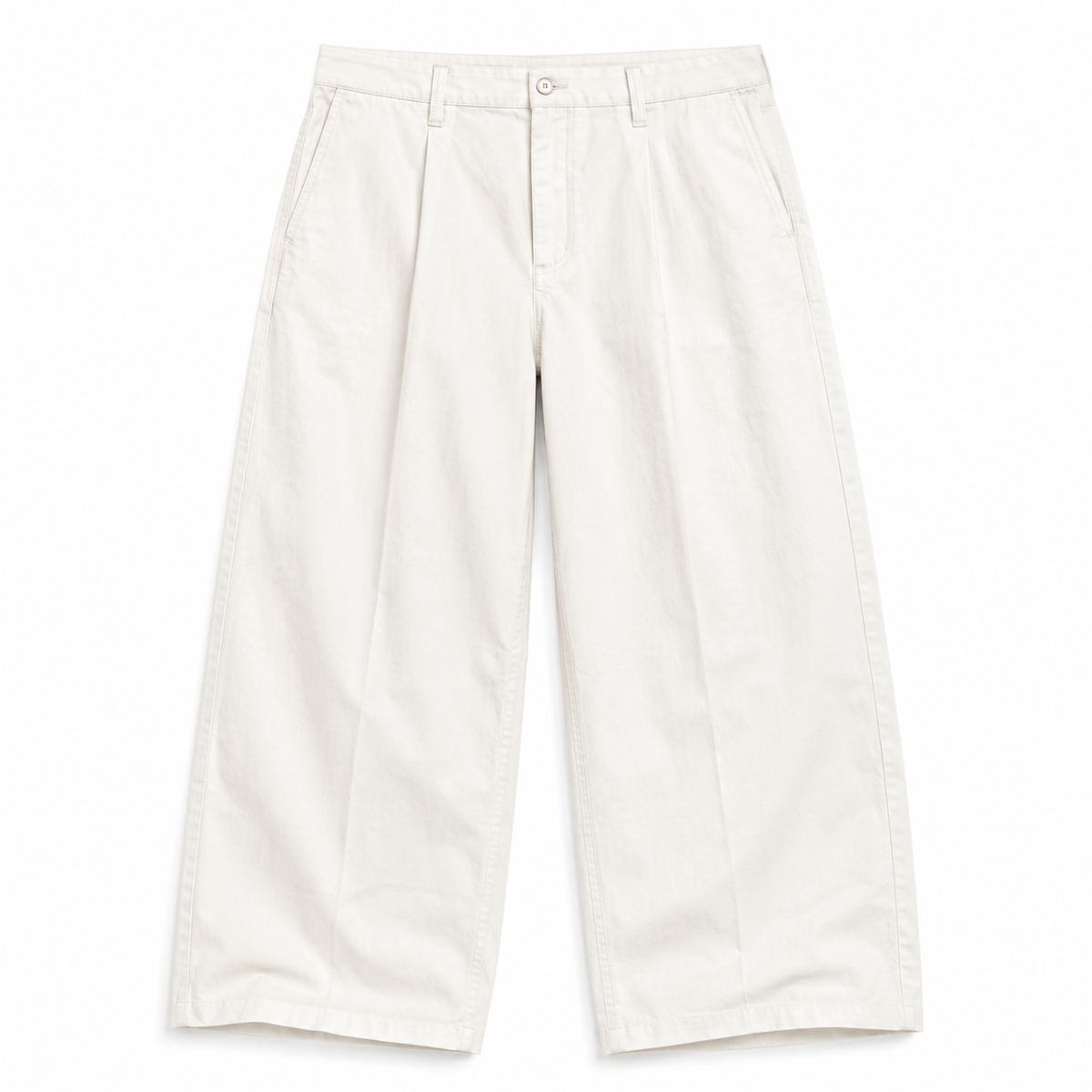 Cream Utility Pants