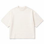 Ivory Boxy T-Shirt