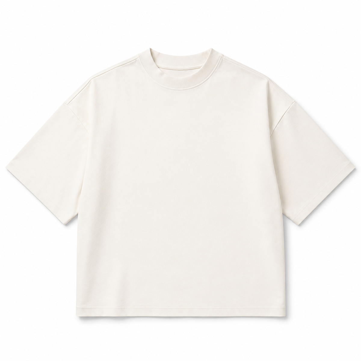 Ivory Boxy T-Shirt