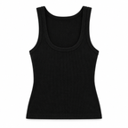 Black tank top