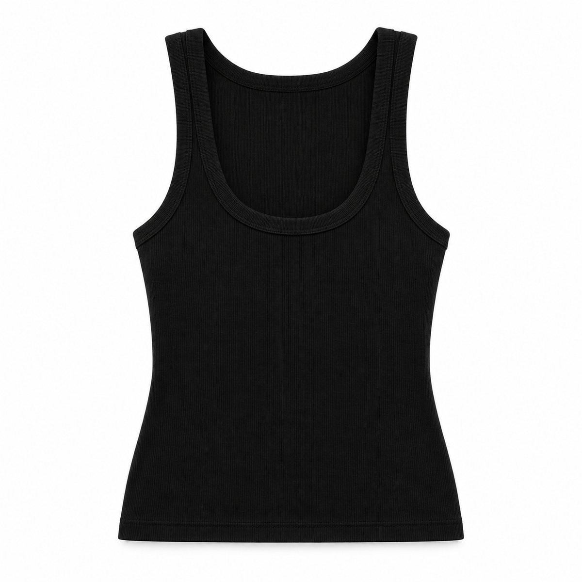 Black tank top