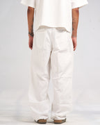 Cream Utility Pants