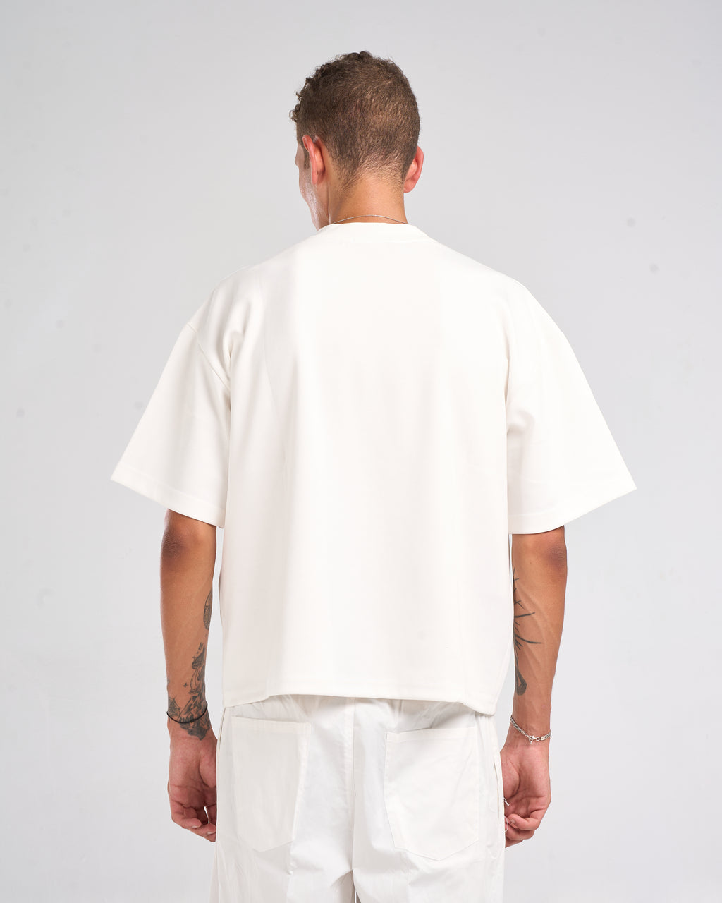 Ivory Boxy T-Shirt