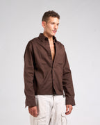 Brown Worker Shirt