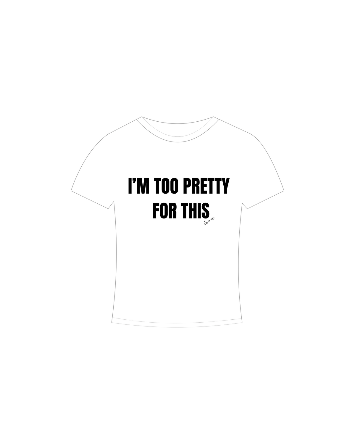 WHITE FAM CLUB - Baby Tee